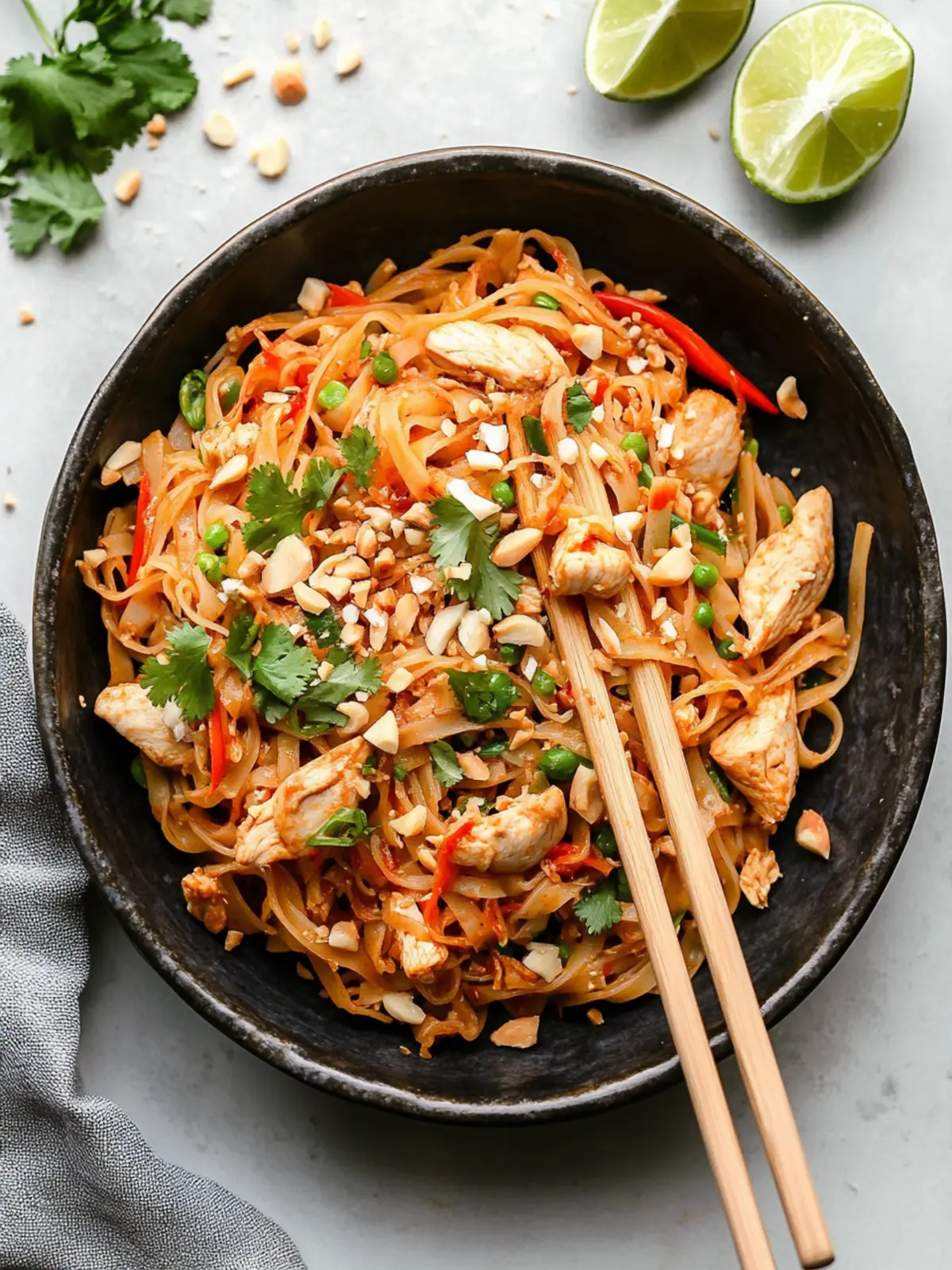 Easy and Delicious Chicken Pad Thai in Just 30 Minutes