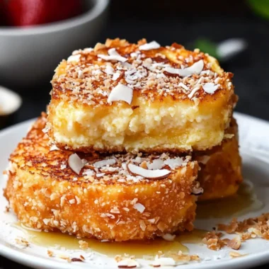 Coconut Crusted Stuffed French Toast for a Tropical Breakfast Treat 9 Coconut Crusted Stuffed French Toast