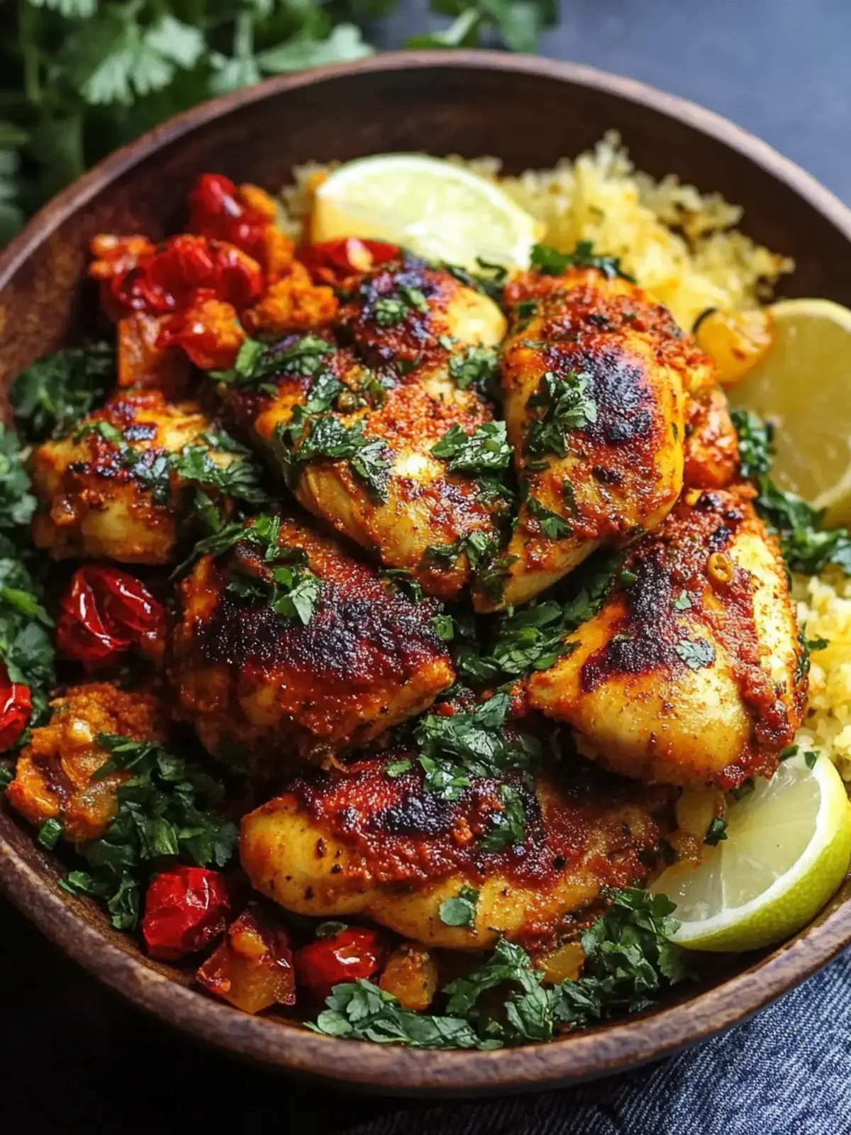 Moroccan Harissa Chicken
