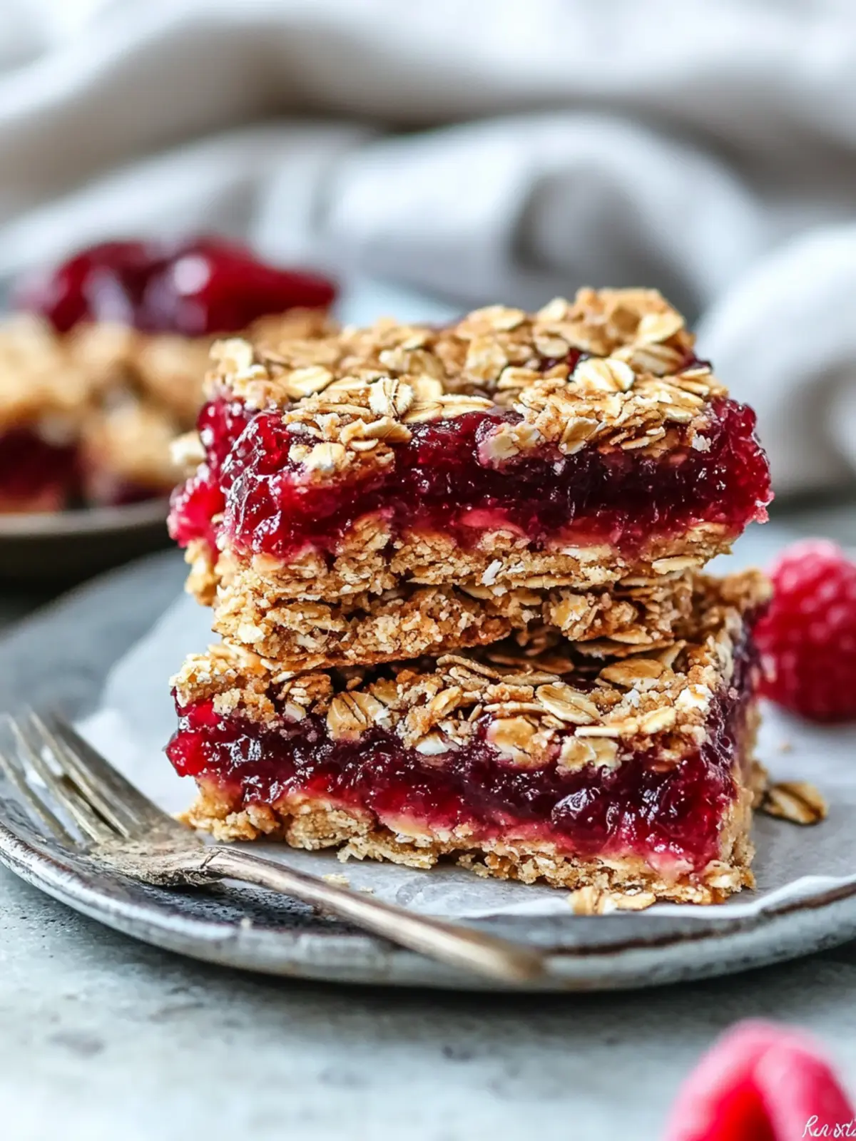 Soft & Chewy Jam-Filled Oatmeal Bars: A Guilt-Free Delight 4 Soft & Chewy Jam-Filled Oatmeal Bars