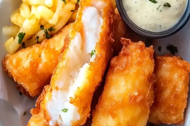 Beer Battered Halibut