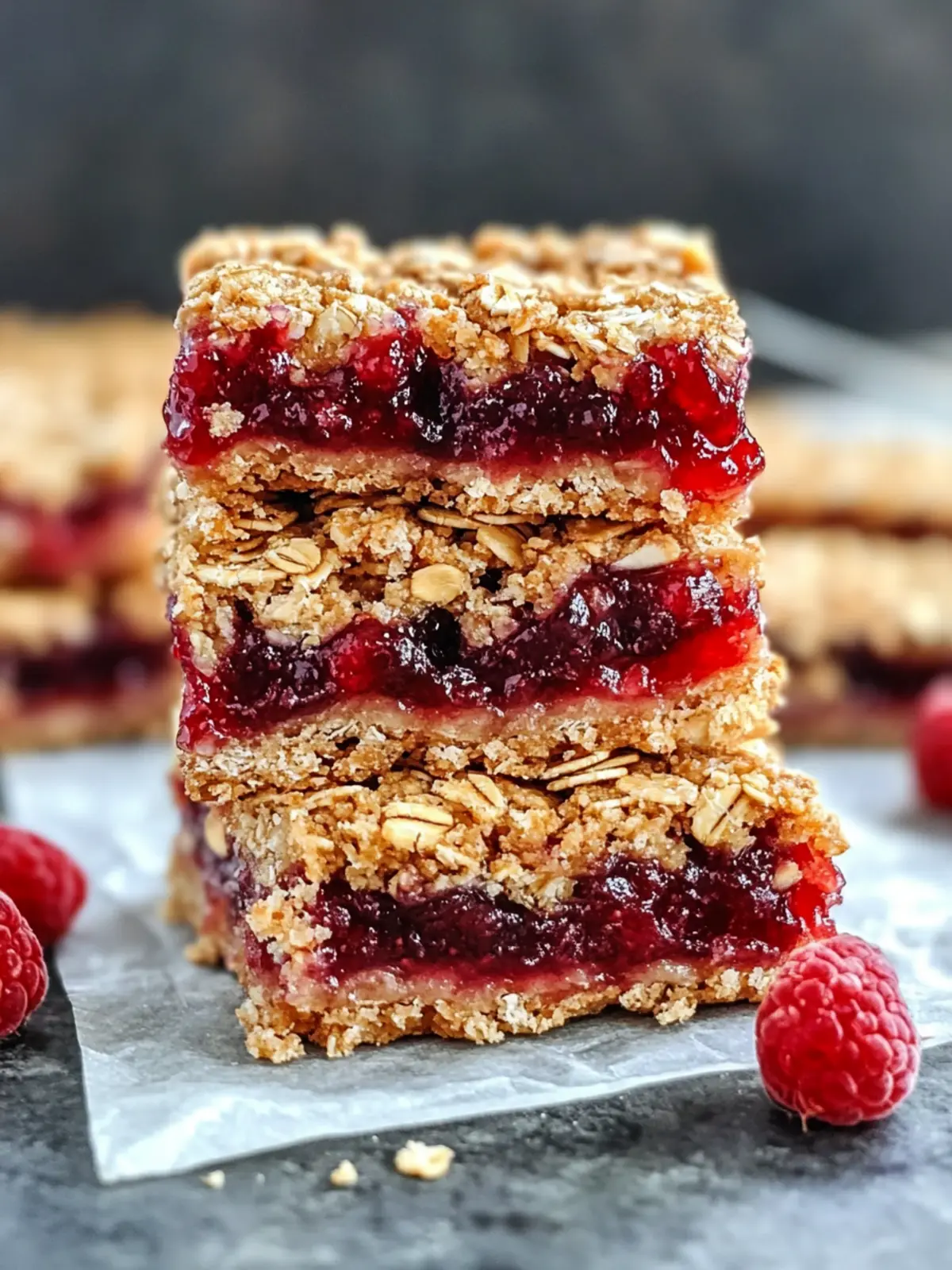 Soft & Chewy Jam-Filled Oatmeal Bars: A Guilt-Free Delight 3 Soft & Chewy Jam-Filled Oatmeal Bars
