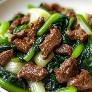 The Best Bok Choy Beef: Speedy & Savory!