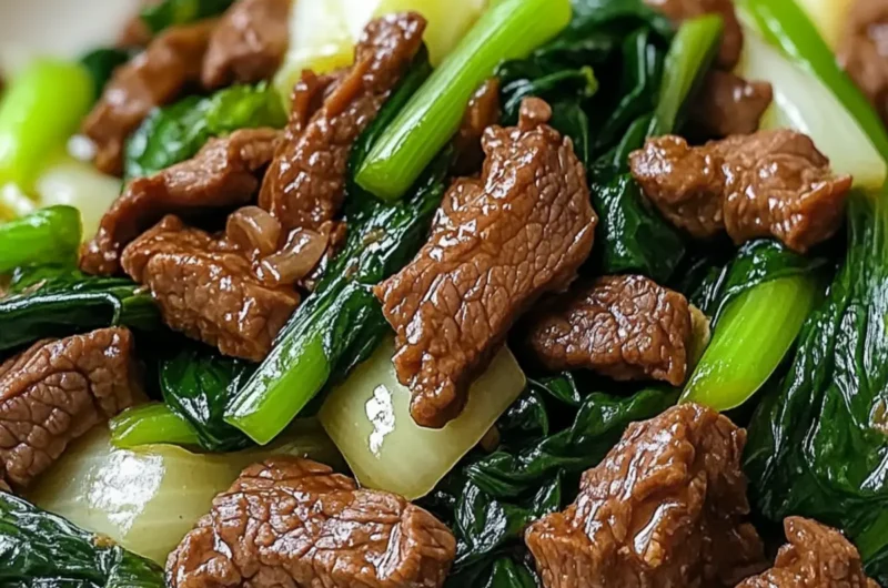 The Best Bok Choy Beef: Speedy & Savory!
