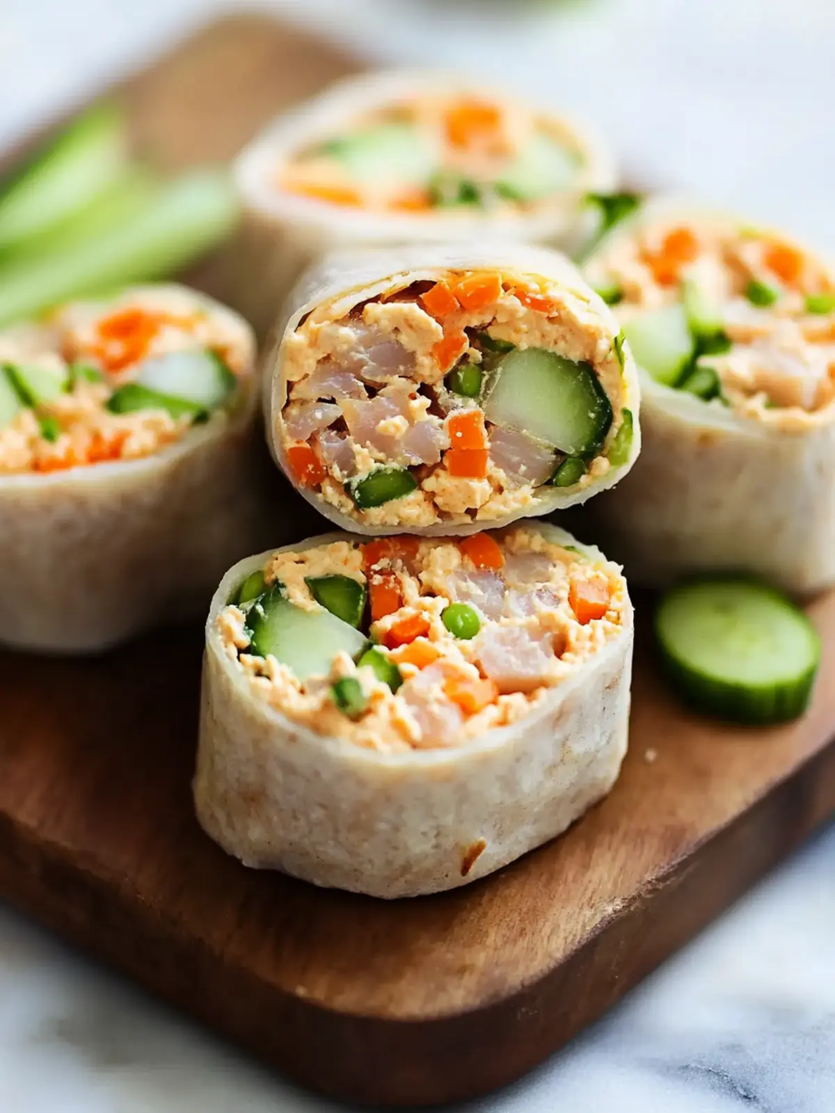 Spicy Tuna Wraps