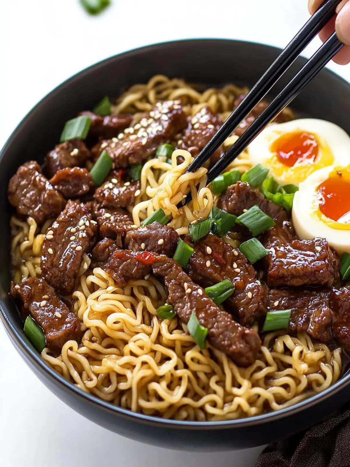 Mongolian Beef Ramen