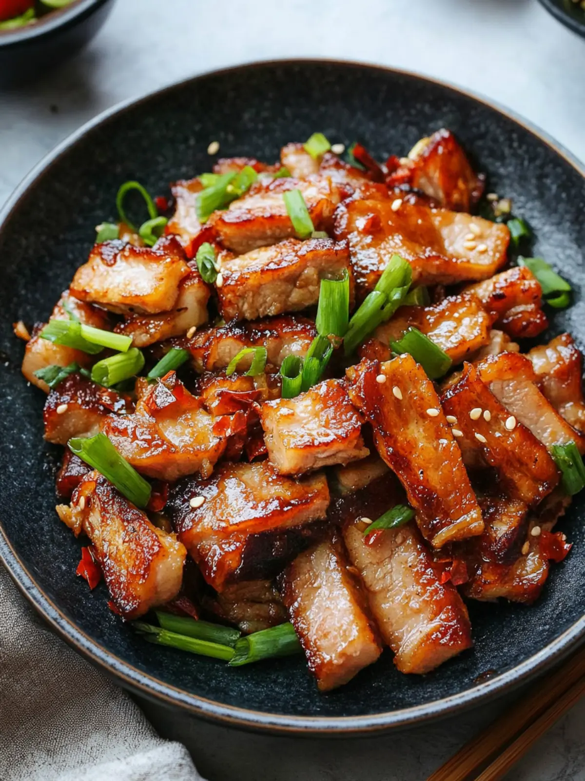 Crispy Twice Cooked Pork: A Flavorful Sichuan Delight 3 Crispy Twice Cooked Pork