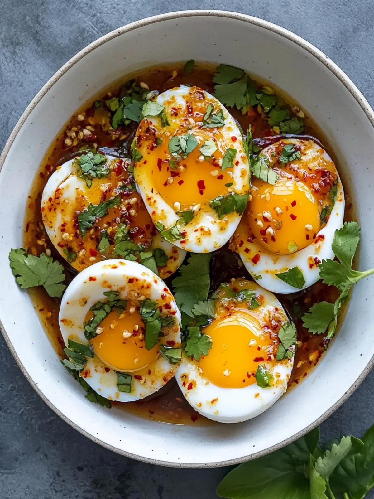 Sweet Chili Eggs