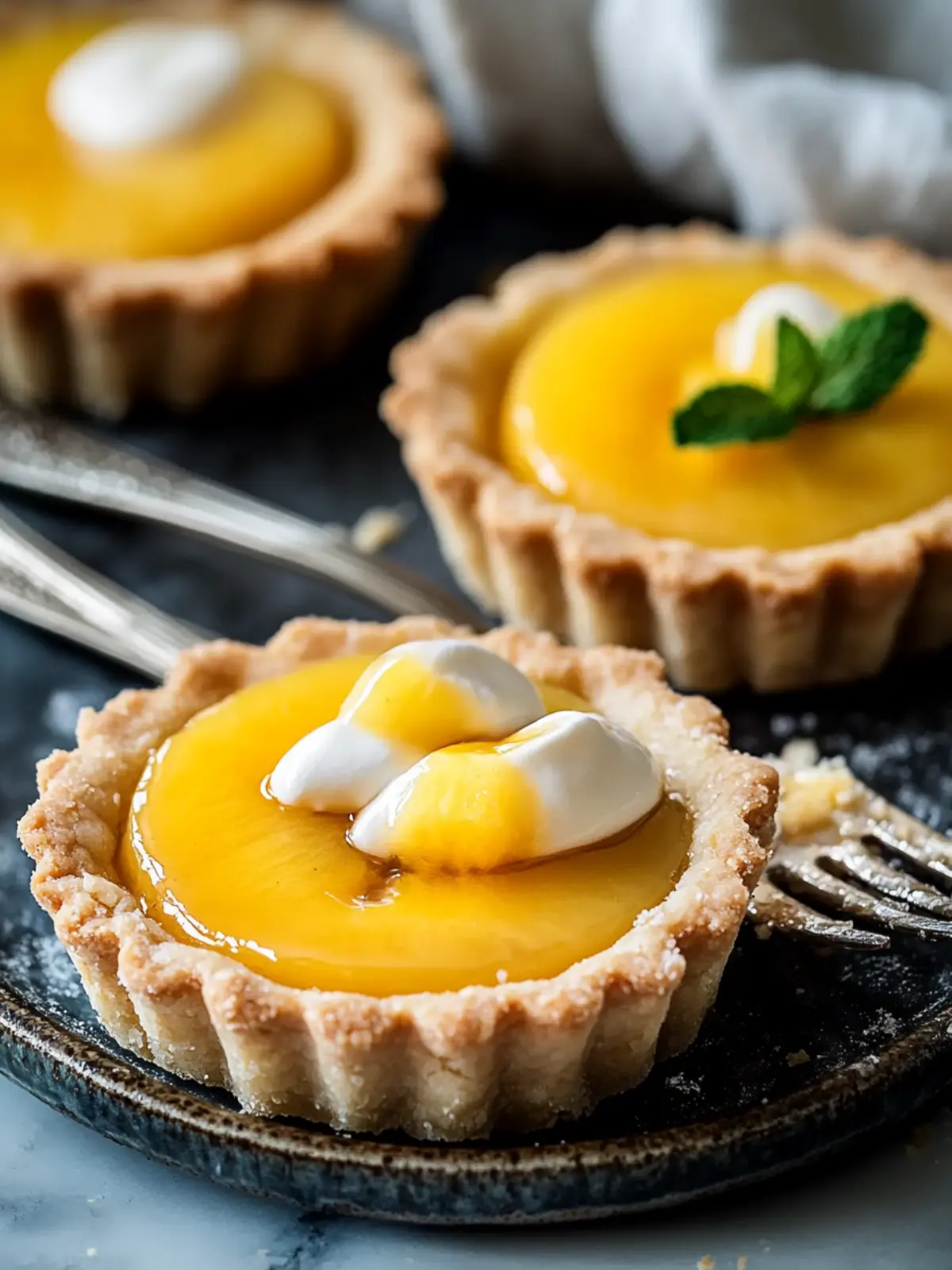 Indulge in Mango Vanilla Lava Tartlets for a Tropical Treat 2 Mango Vanilla Lava Tartlets