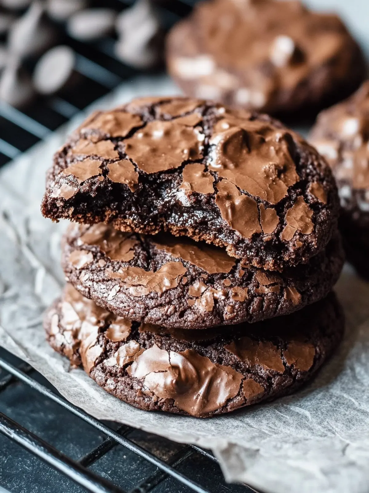 Decadent Chewy, Fudgy Flourless Chocolate Cookies You’ll Crave 4 Chewy, Fudgy Flourless Chocolate Cookies