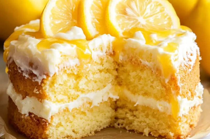 Lemon Curd Cake