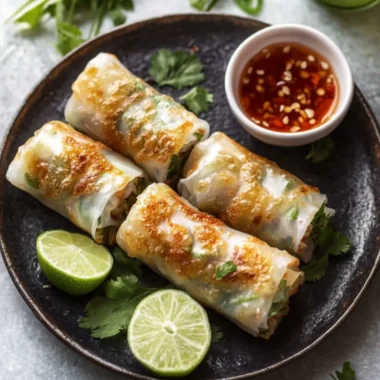 Oven-Fresh Crispy Rice Paper Spring Rolls for Guilt-Free Snacking 10 Oven-Fresh Crispy Rice Paper Spring Rolls (Baked, Not Fried!)