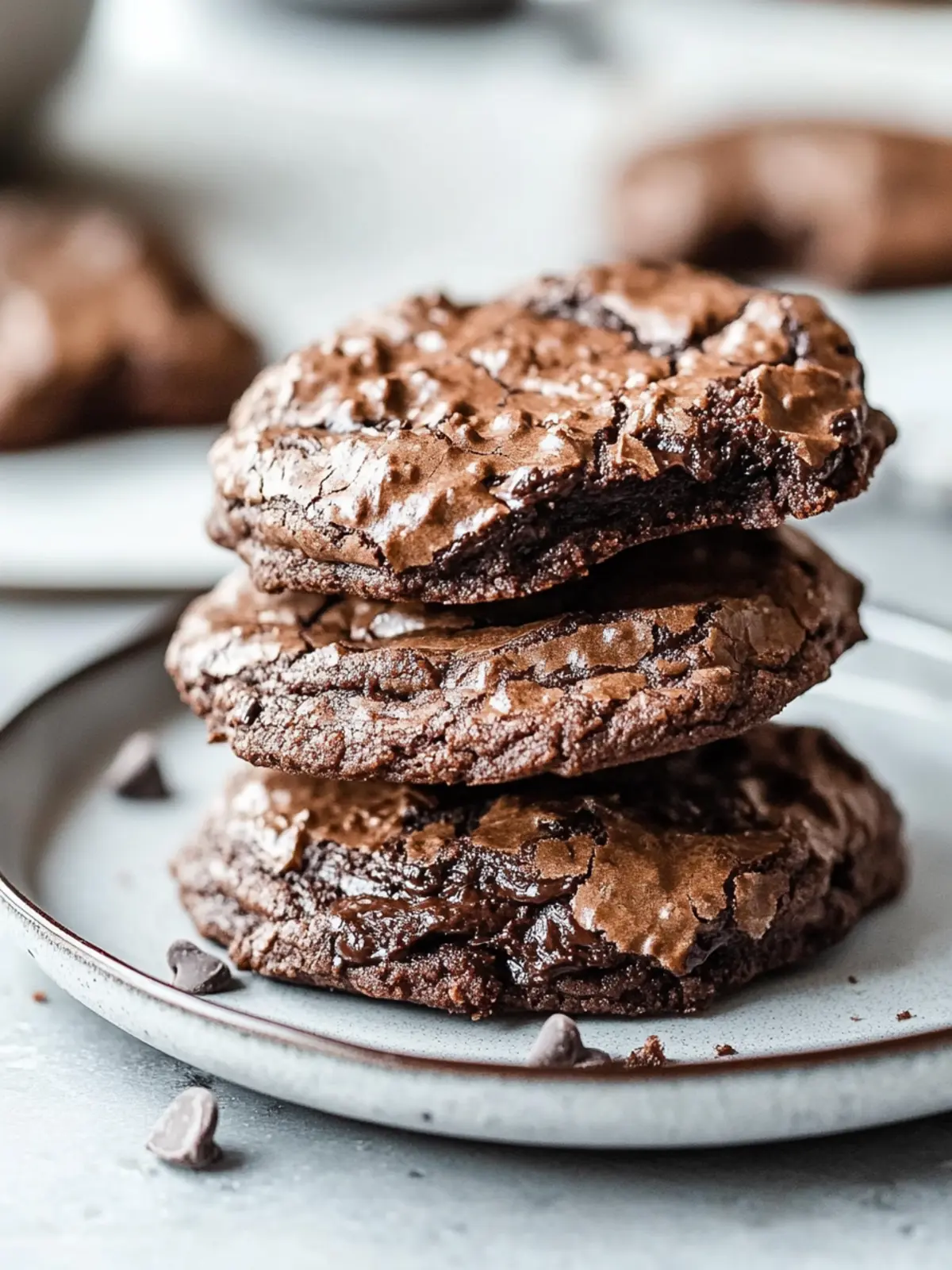 Decadent Chewy, Fudgy Flourless Chocolate Cookies You’ll Crave 2 Chewy, Fudgy Flourless Chocolate Cookies