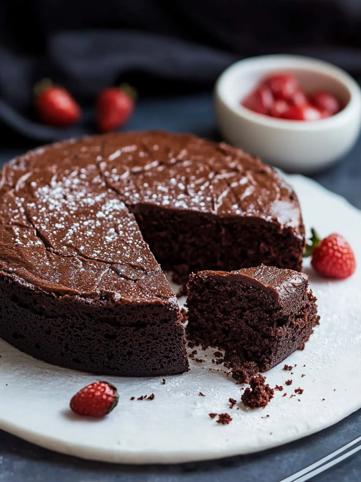Chocolate Ricotta Cake
