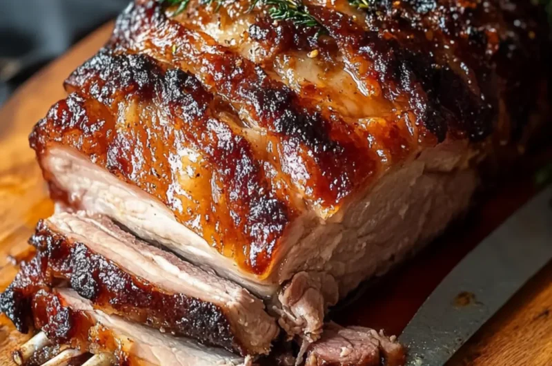 Crispy Oven Roasted Pork Shoulder