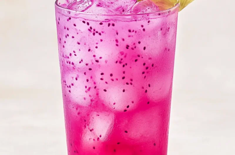 Dragonfruit Refresher Homemade Gatorade