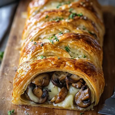 Herbed Mushroom & Gruyère Pastry Plait for Cozy Nights 9 Herbed Mushroom & Gruyère Pastry Plait