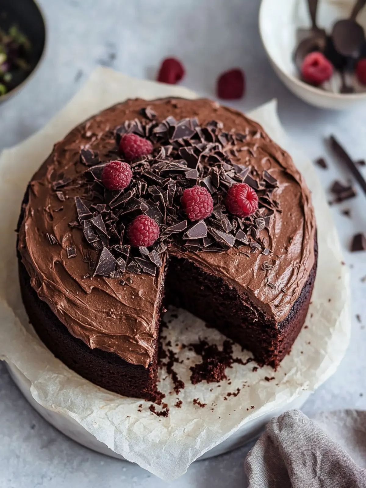 Chocolate Ricotta Cake