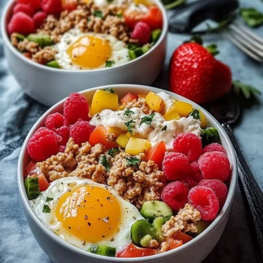 Easy High Protein Meal Prep Breakfast Bowls for Busy Mornings 10 Easy High Protein Meal Prep Breakfast Bowls