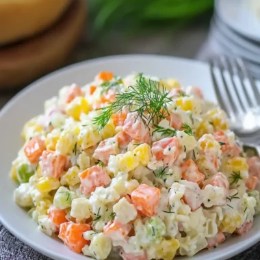 Delicious Russian Olivier Salad: Your New Favorite Comfort Dish 9 Russian Olivier Salad