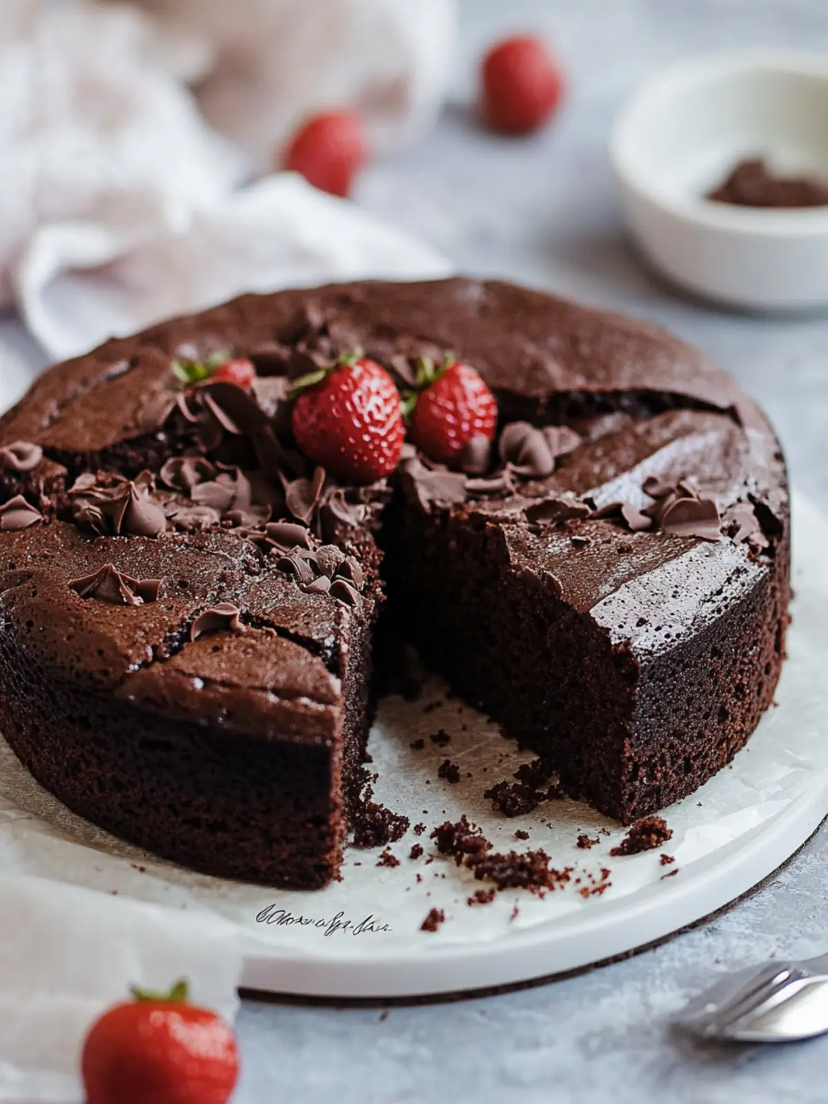 Chocolate Ricotta Cake