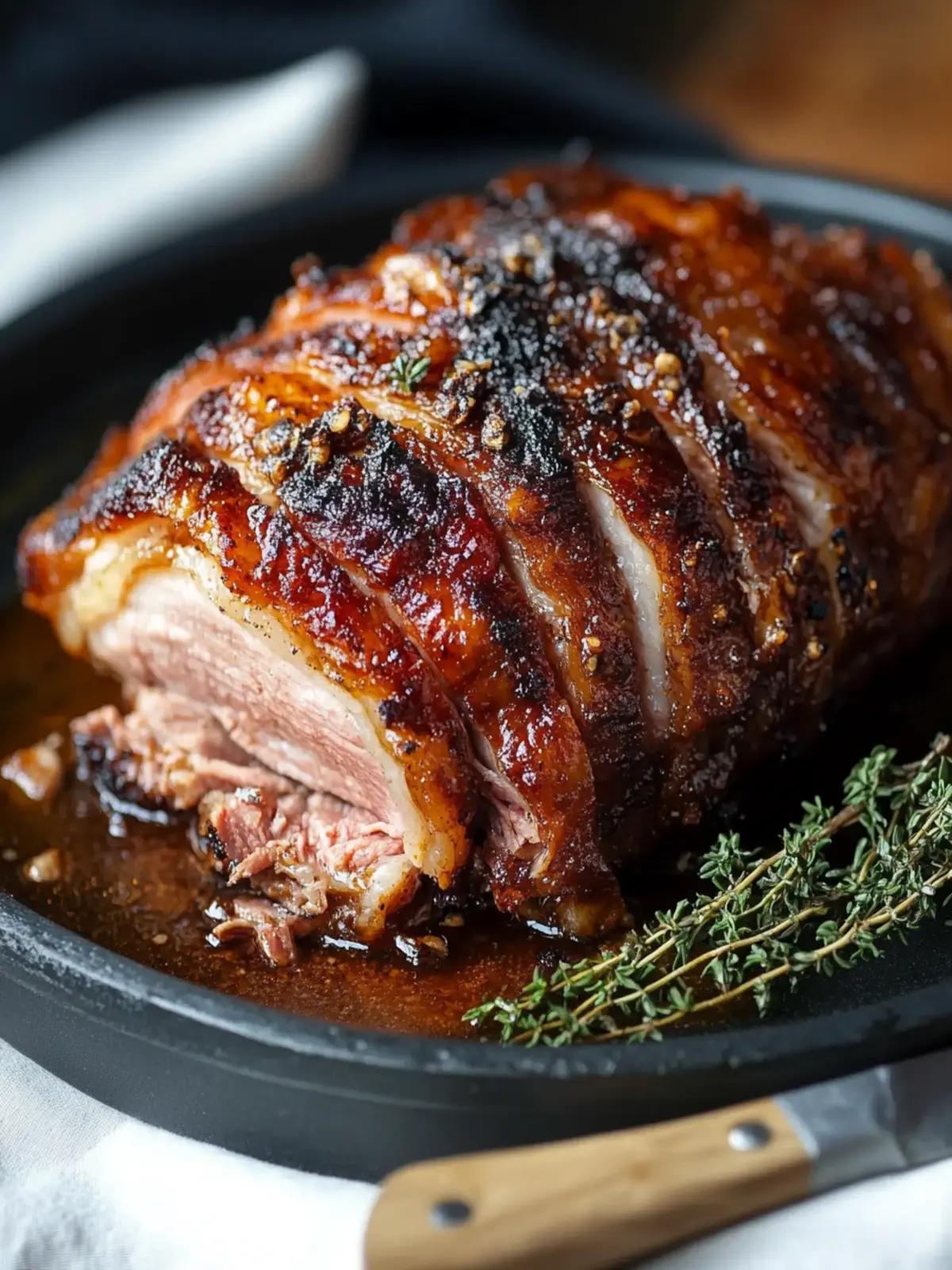 Crispy Oven Roasted Pork Shoulder