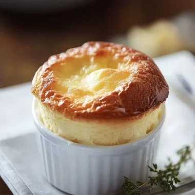 Classic Cheese Soufflé