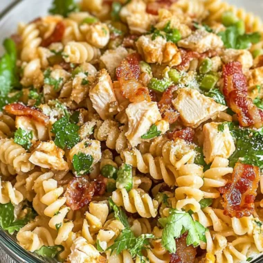 Savor the Flavor: Chicken Bacon Ranch Pasta Salad Delight 10 Chicken Bacon Ranch Pasta Salad
