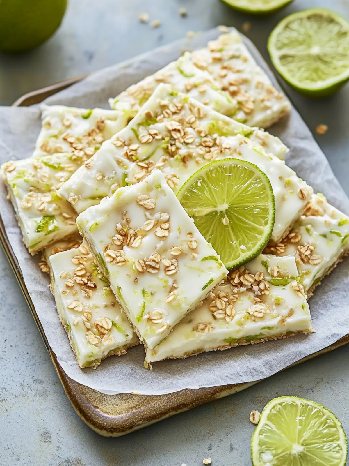 Key Lime Pie Yogurt Bark
