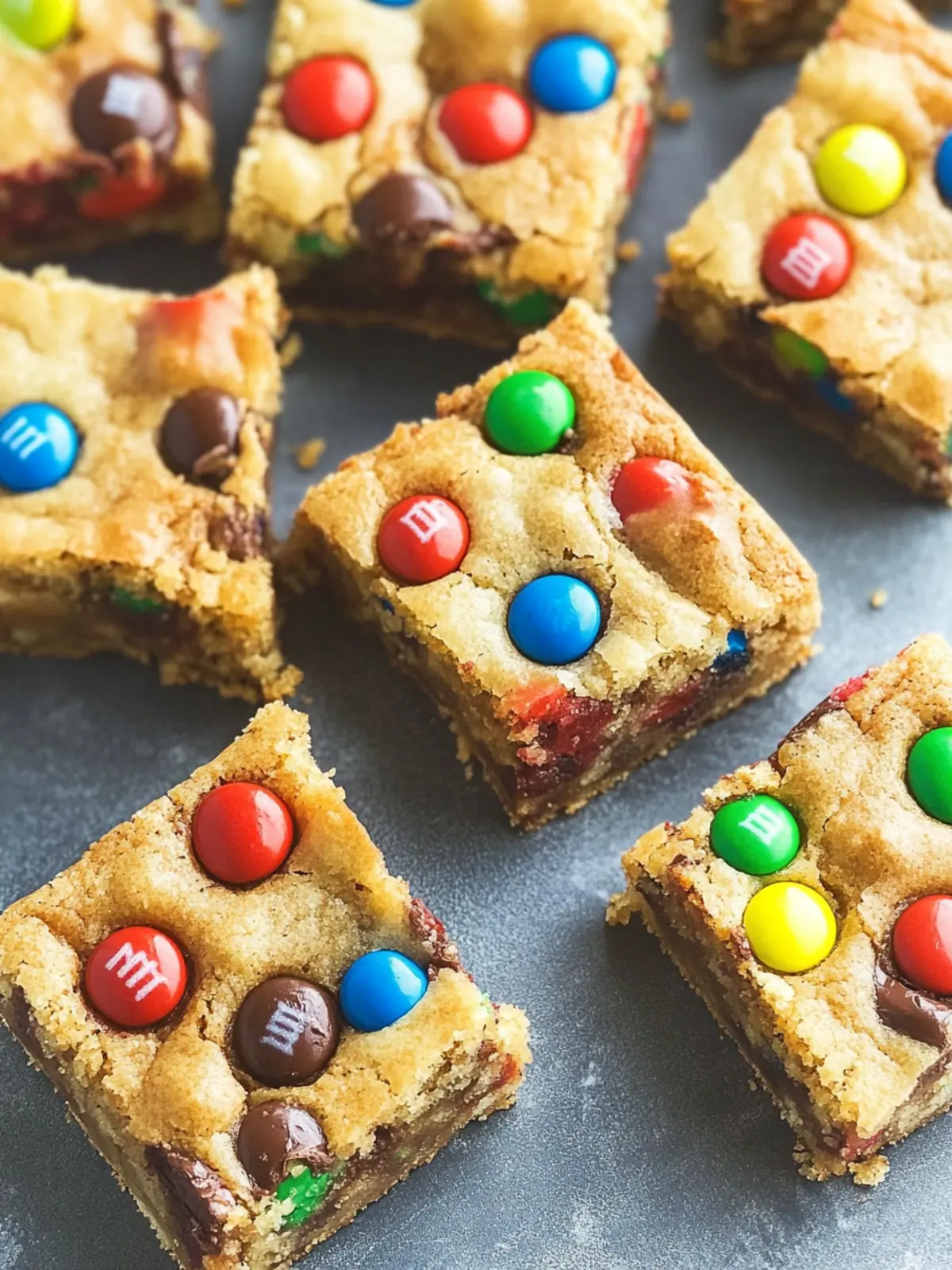 Shareable M&M Cookie Bars for Sweet Family Moments 4 Shareable M&M Cookie Bars