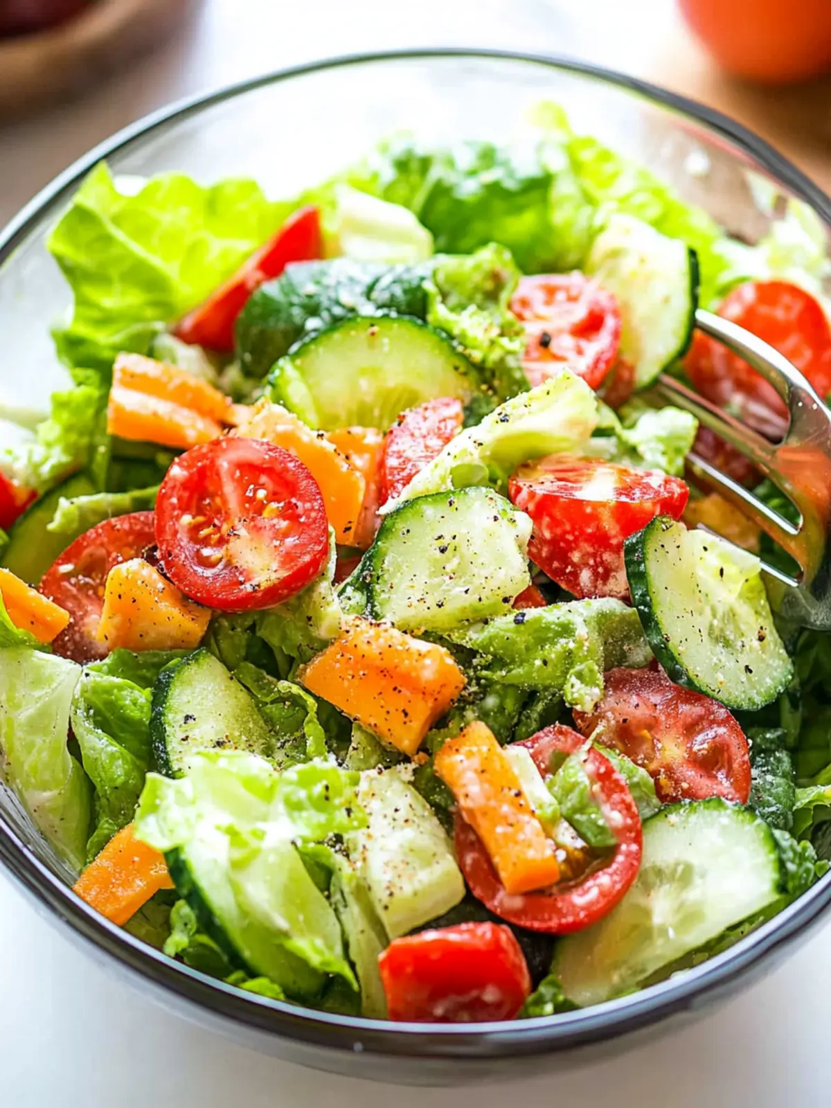 The Best Classic House Salad: Fresh Ingredients, Bold Flavor 2 The Best Classic House Salad