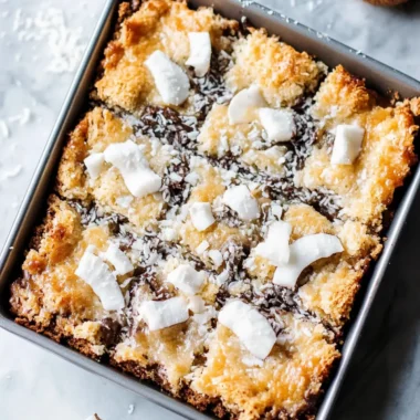 Coconut Magic Bars