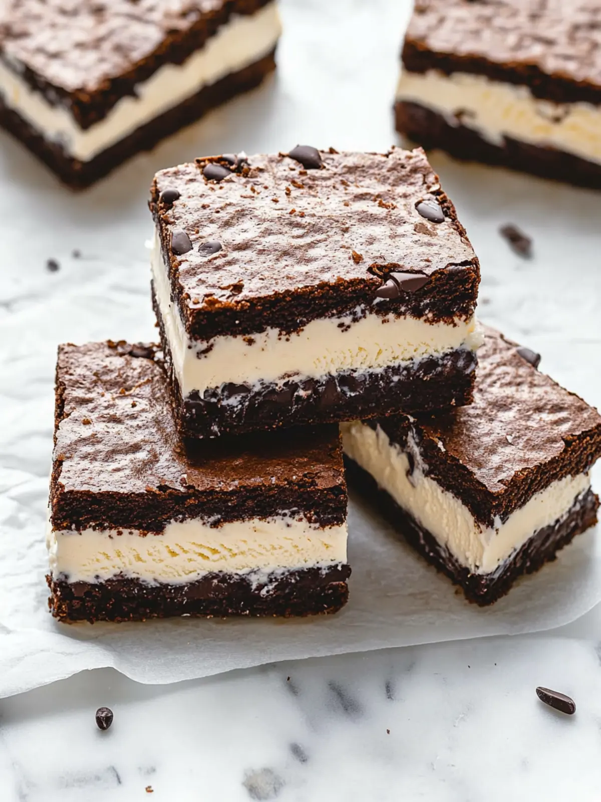 Decadent Brownie Ice Cream Sandwiches for Sweet Cravings 2 Brownie Ice Cream Sandwiches