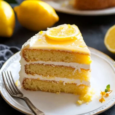 Lemon Curd Cake