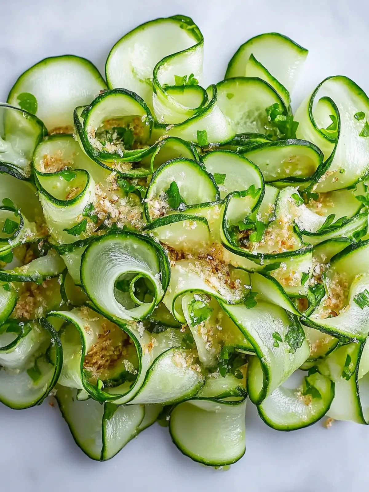 Cucumber Ribbon Salad