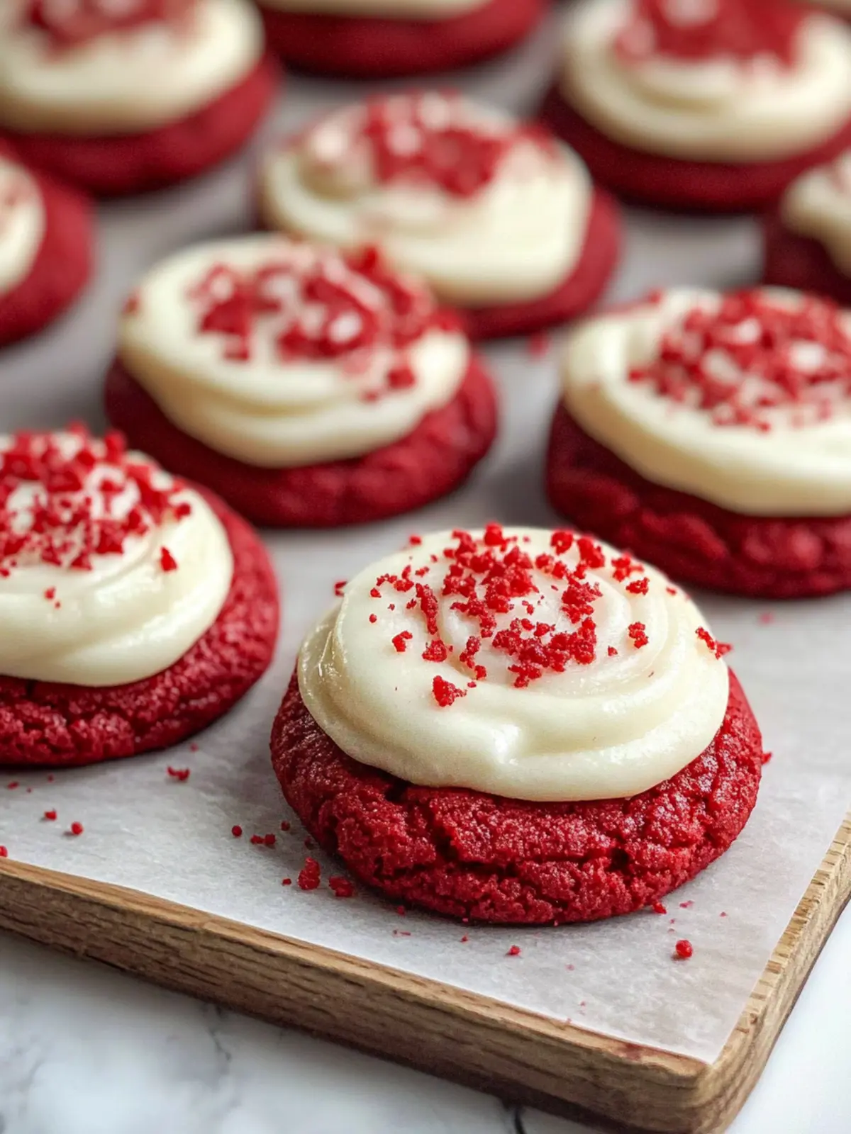 Frosted Red Velvet Cake Mix Cookies That Wow Your Taste Buds 2 Frosted Red Velvet Cake Mix Cookies