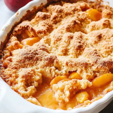 Irresistible Peach Cobbler That Brings Joy to Every Bite 9 Peach Cobbler