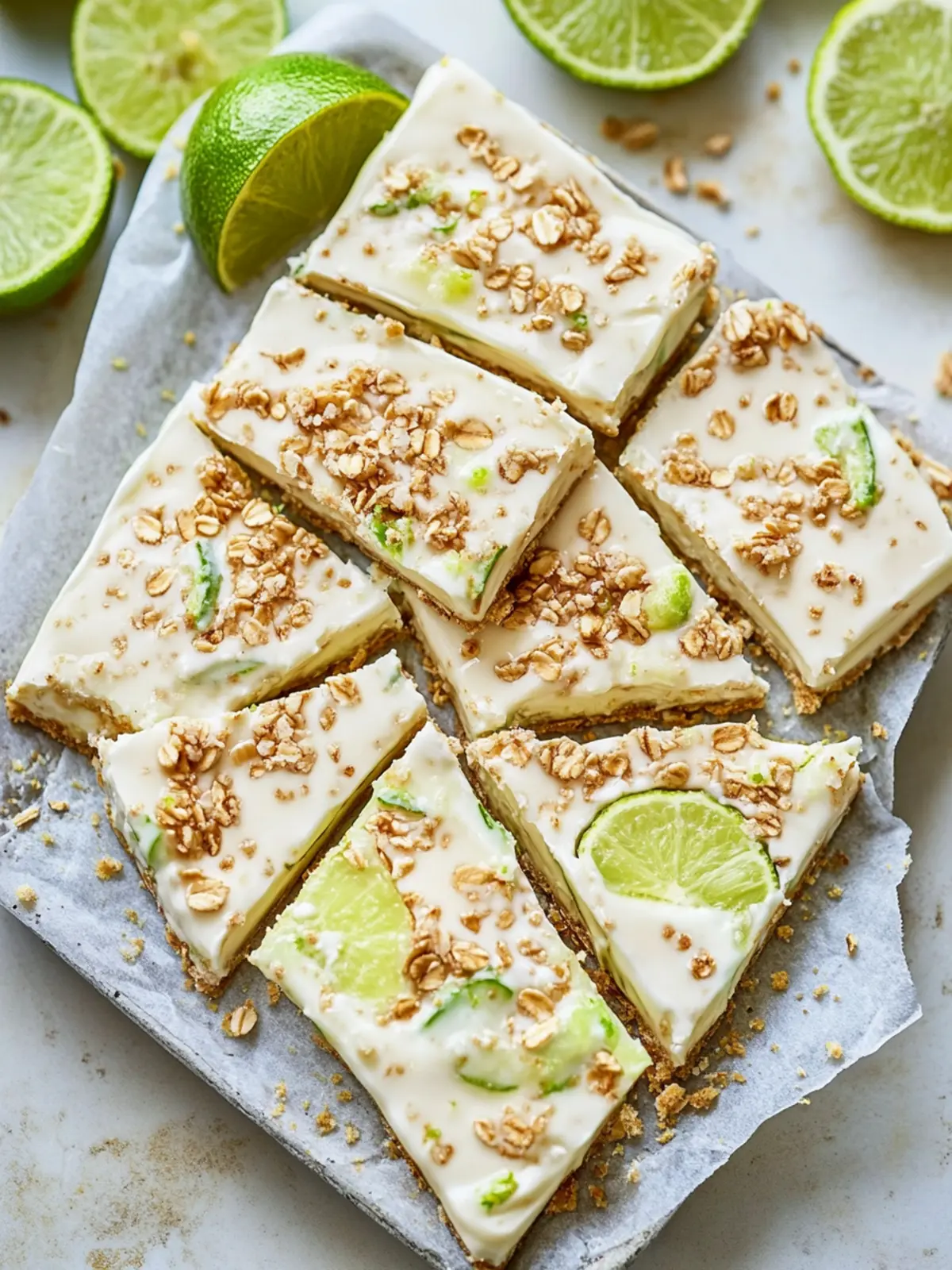 Key Lime Pie Yogurt Bark