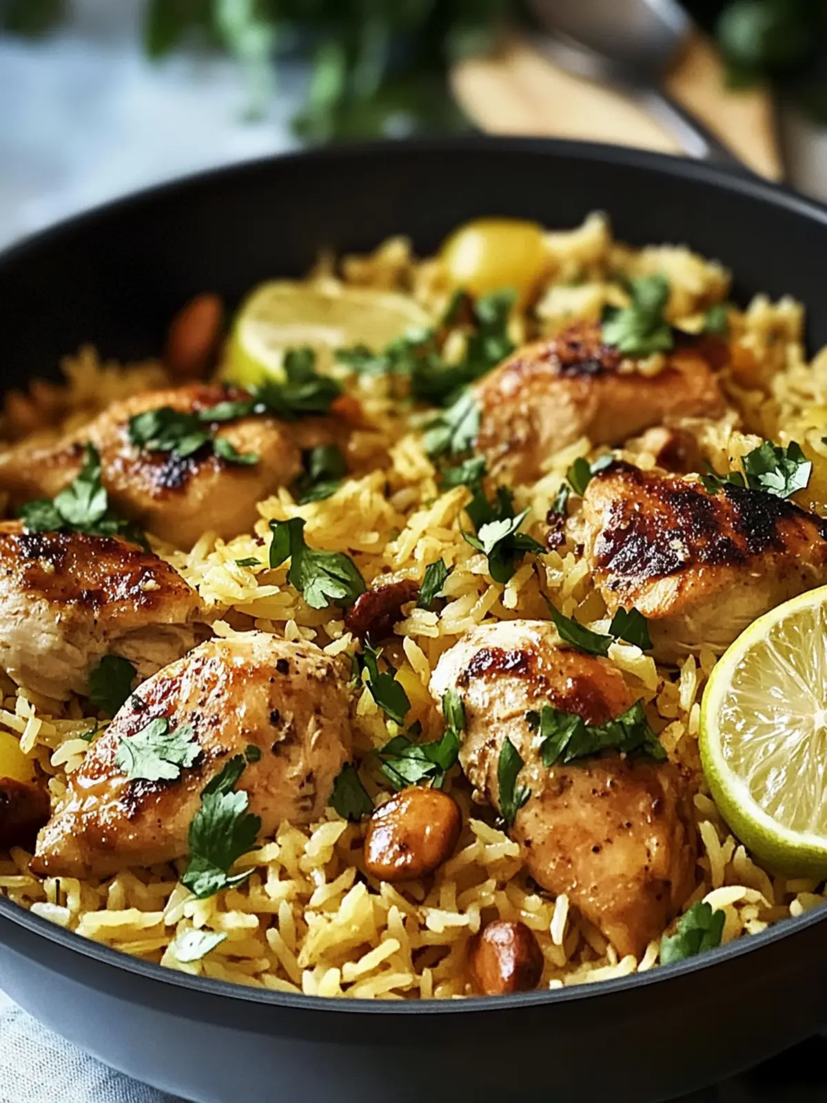 Savor Persian-Style Chicken Pilaf: Your One-Pot Wonder Meal 2 Persian-Style Chicken Pilaf