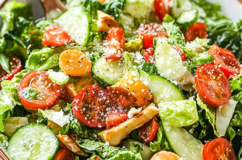 The Best Classic House Salad