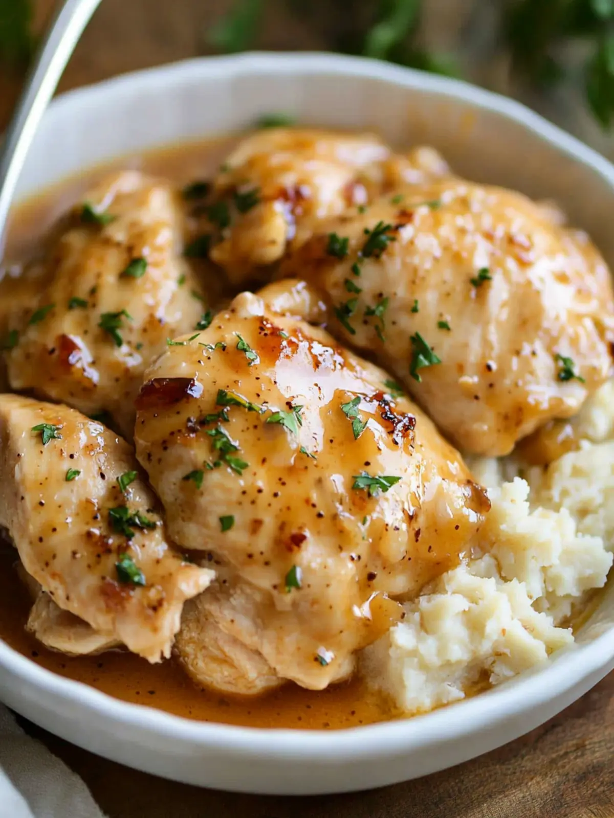 Crock Pot Honey Mustard Chicken
