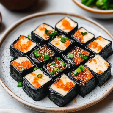 Vegan Spicy Seaweed Tofu Rolls for a Flavorful Twist 10 Spicy Seaweed Tofu Rolls