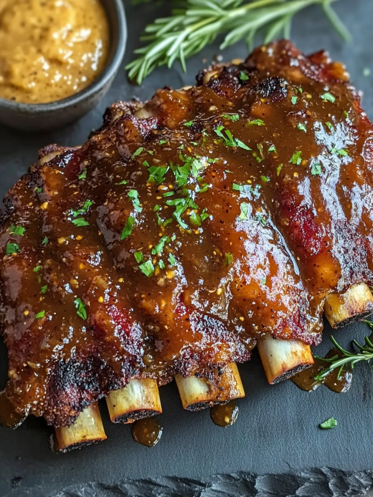 Melt-in-Your-Mouth Slow Cooker Honey Mustard Baby Back Ribs 4 Slow Cooker Honey Mustard Baby Back Ribs