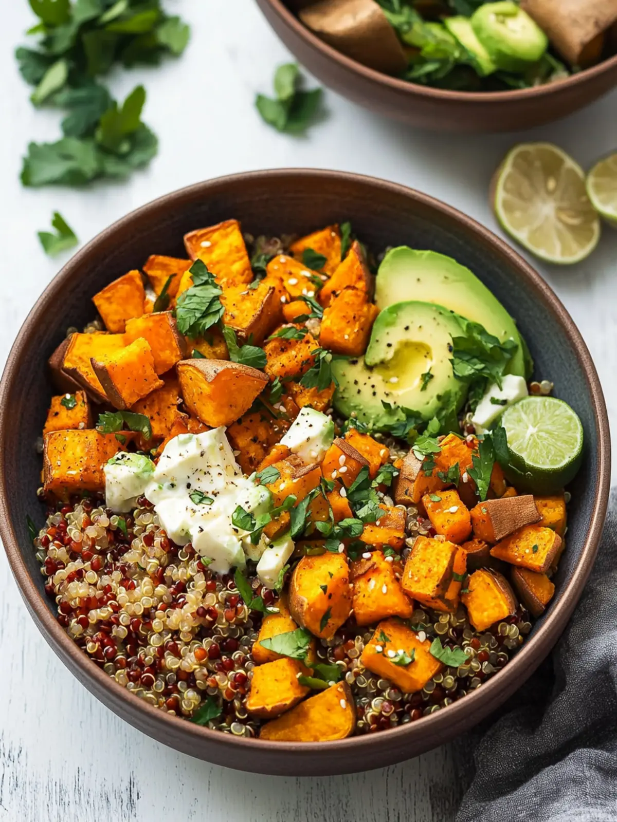 Quinoa Sweet Potato Bowls: A Flavor-Packed Power Meal 2 Quinoa Sweet Potato Bowls