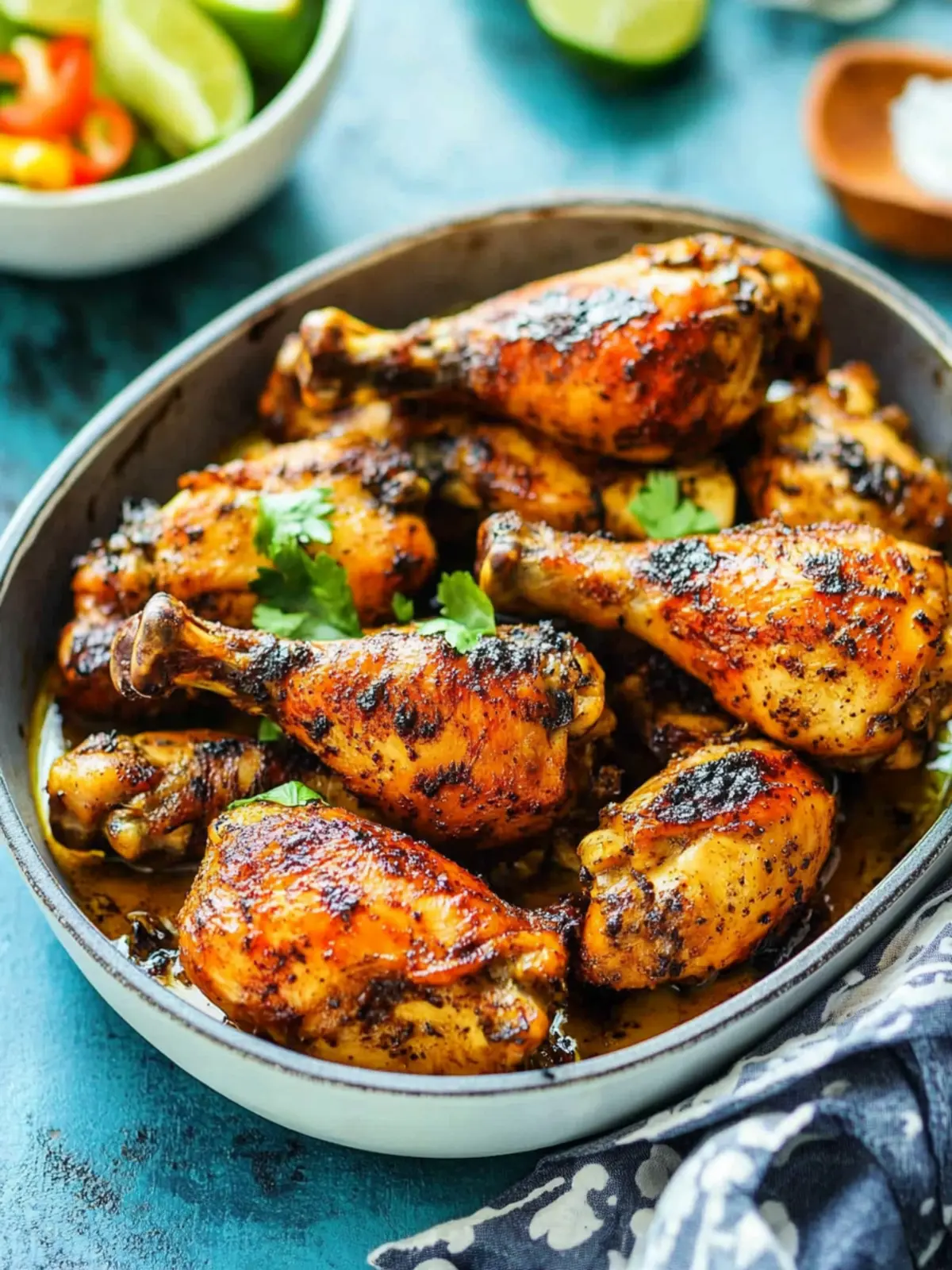 Baked Puerto Rican Chicken