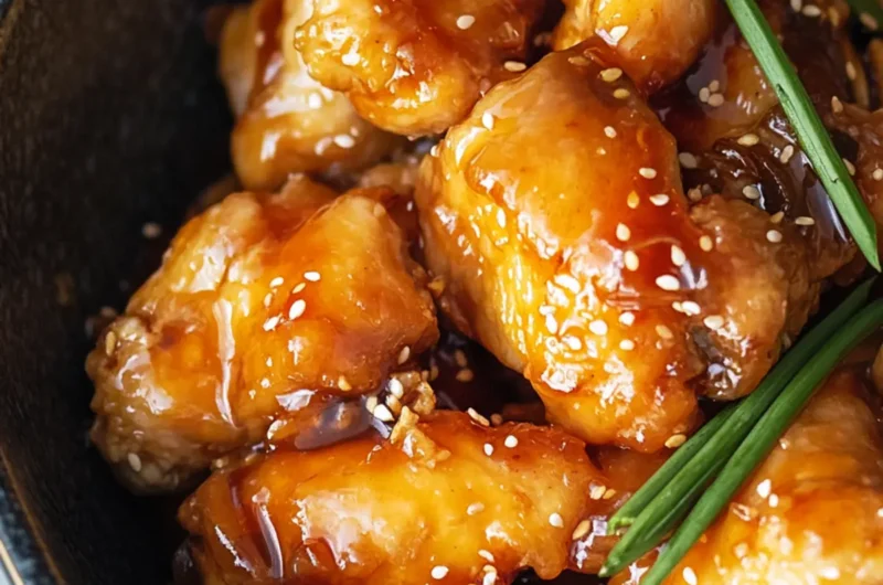 Ginger and Sesame Oil Chicken