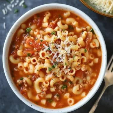 Pasta Fagioli