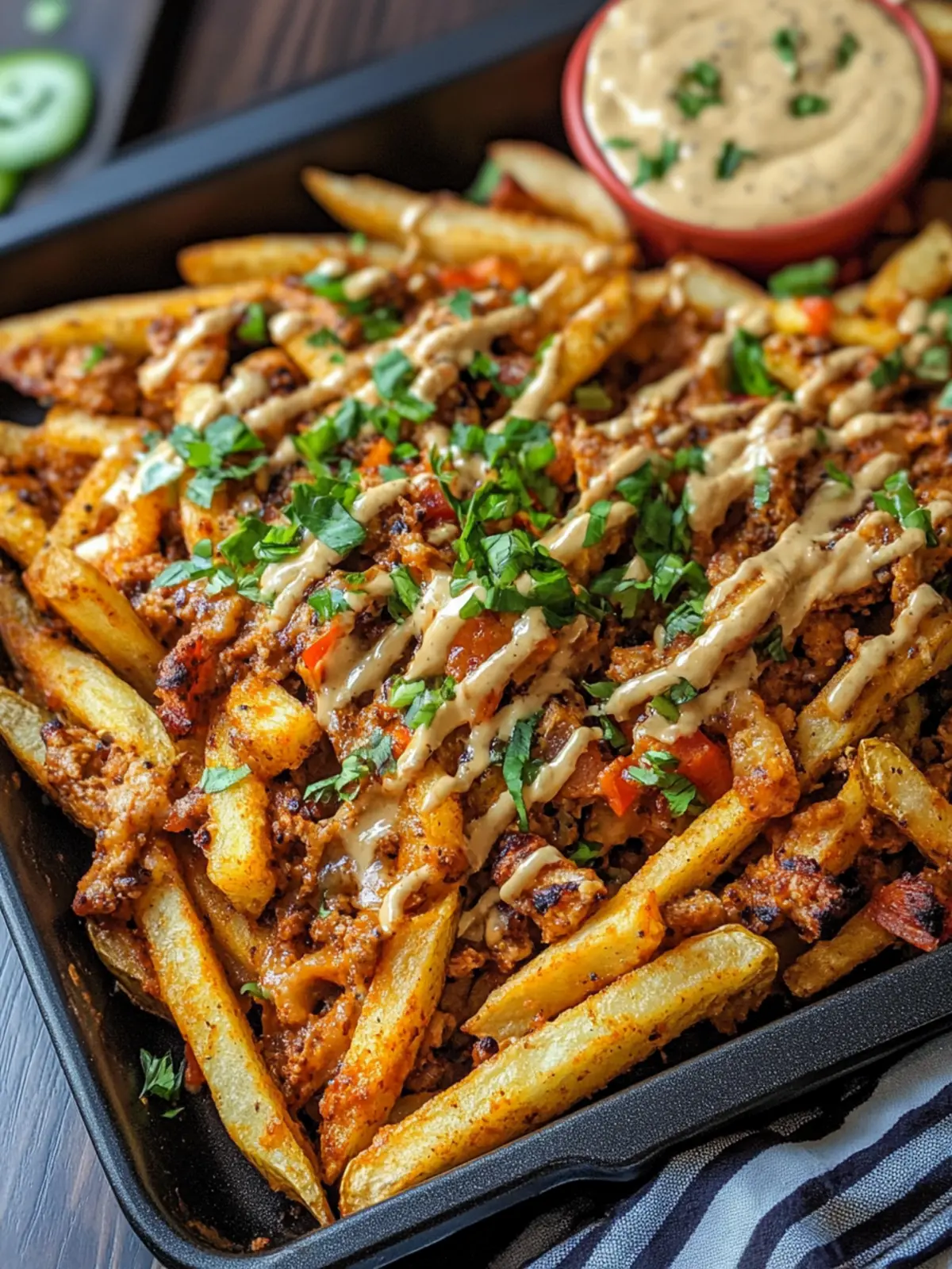 Cajun Dirty Loaded Fries