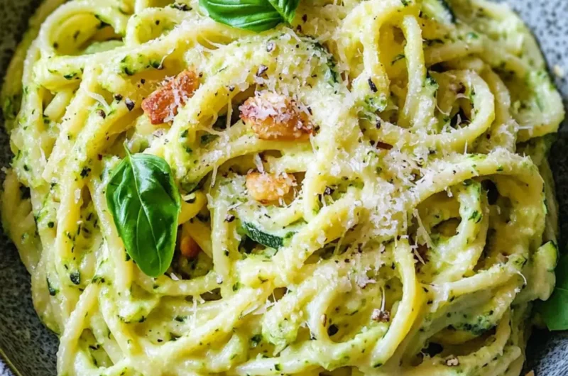 Creamy Zucchini Butter Pasta