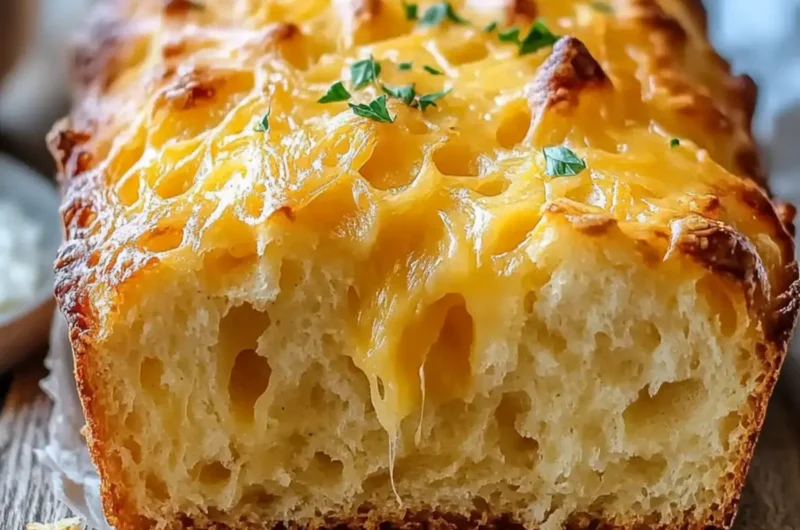 Easy Cheddar Beer Bread